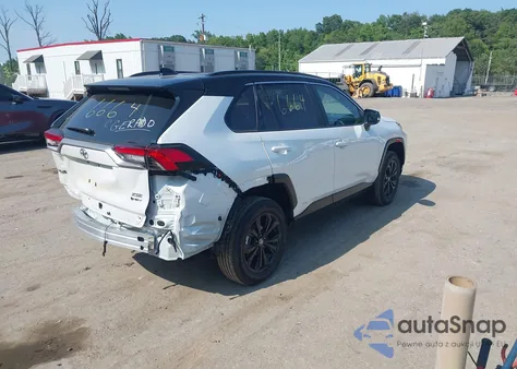2025 Toyota Rav4 Hybrid Xse from USA, damaged, VIN 4T3E6RFV6SU182670